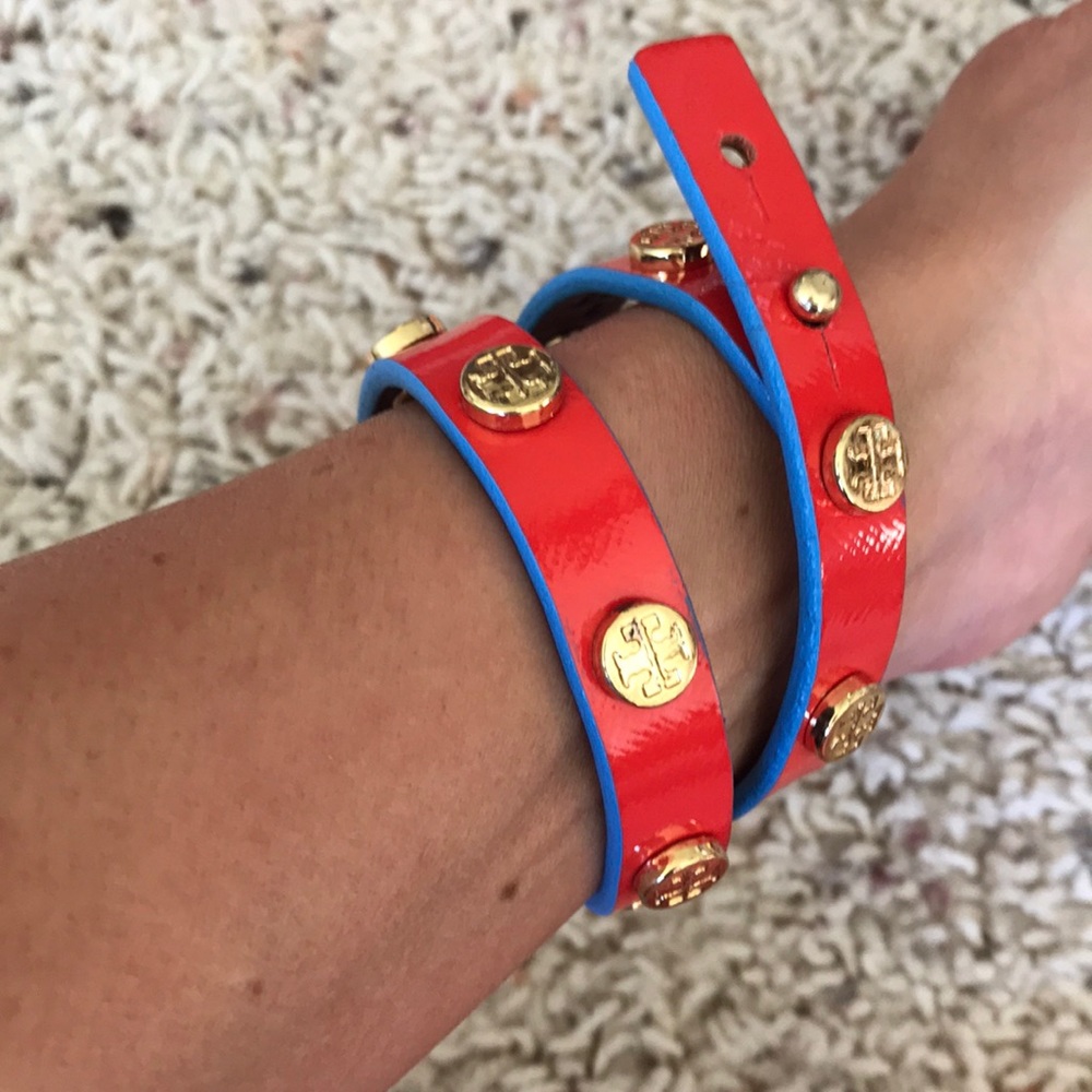 Tory Burch double wrap bracelet